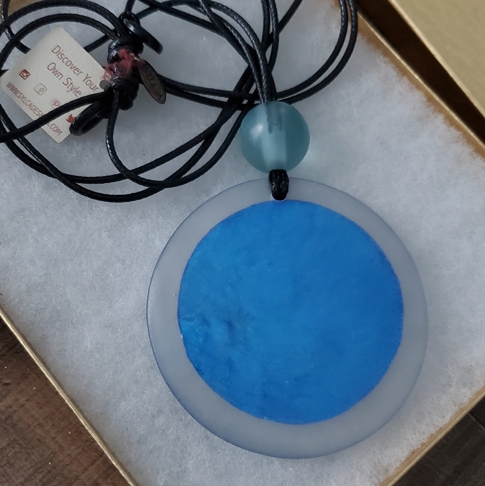 Ocean blue necklace